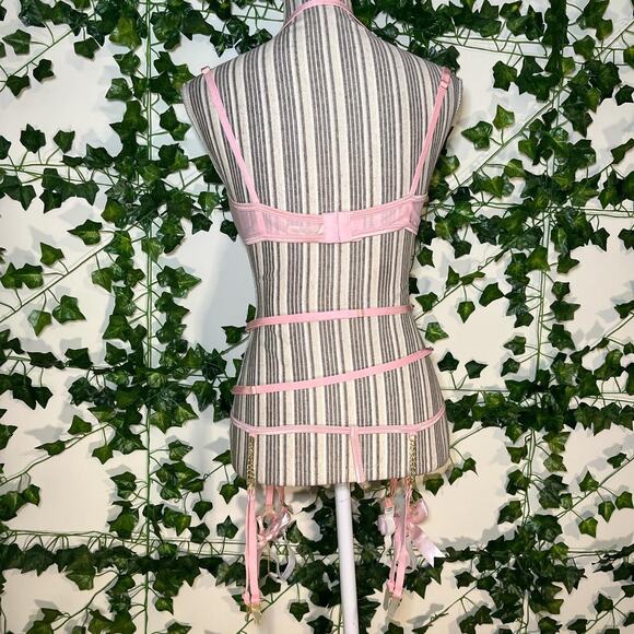 Pink lace lingerie bodysuit - Picture 4 of 4